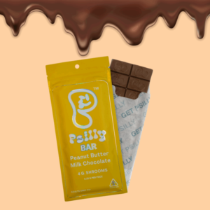 Psilly Chocolate – Peanut Butter Milk Chocolate 4g